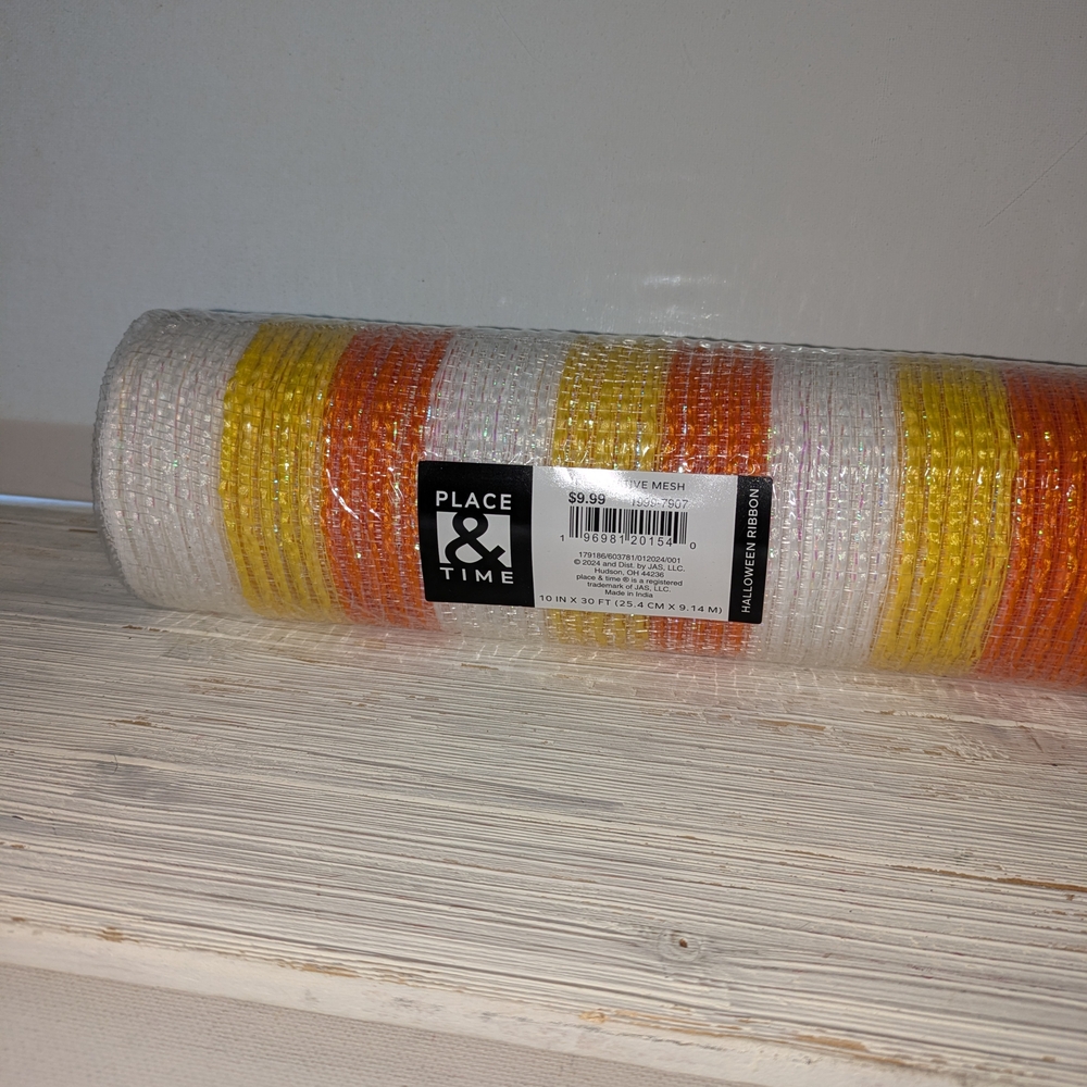 Place & Time Multicolor Mesh Roll
